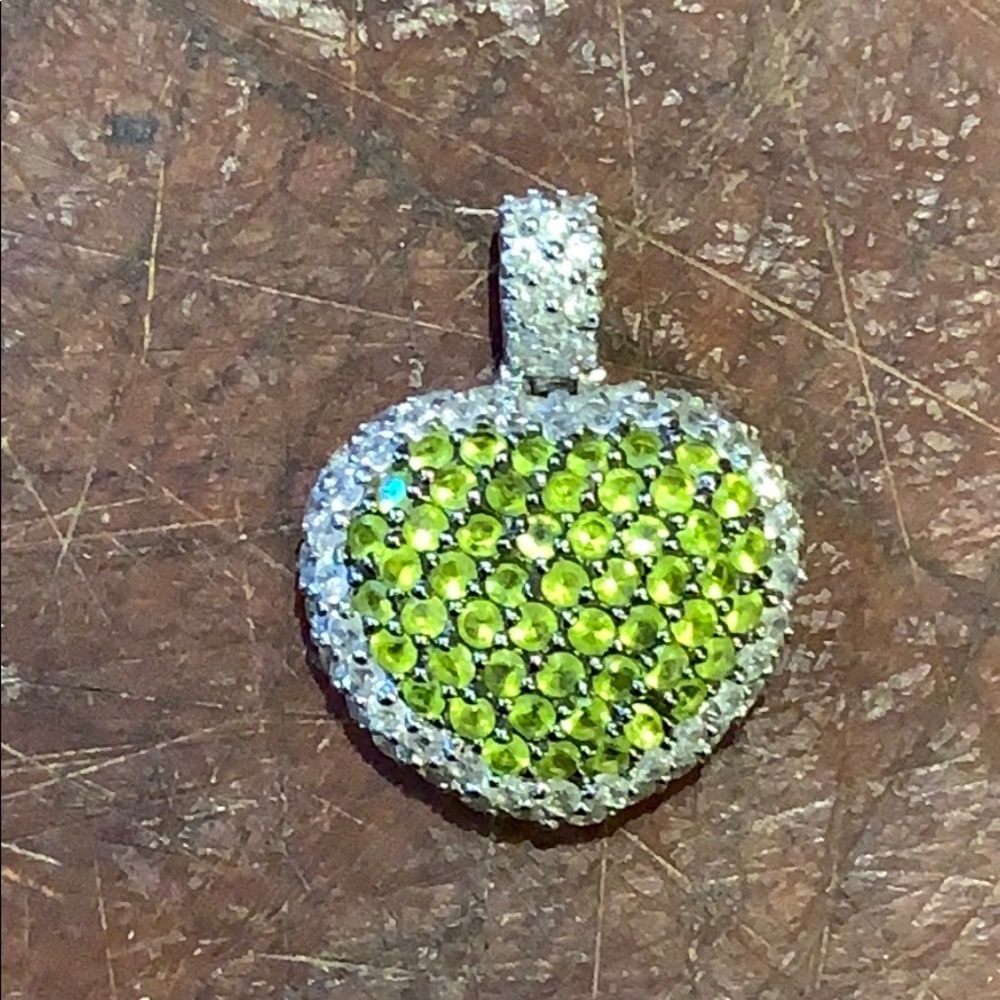 Italian sterling silver pendant with 16.5” chain